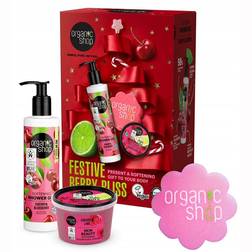 Festive Berry Bliss Body Care Set - mypure.co.uk