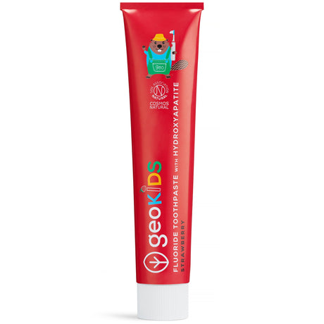 GeoKids Hydroxyapatite Toothpaste | Strawberry - mypure.co.uk