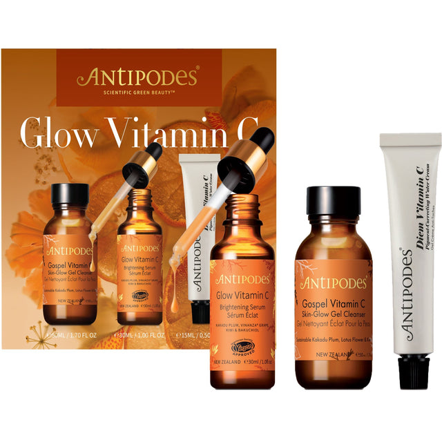 Glow Vitamin C Skincare Set - mypure.co.uk