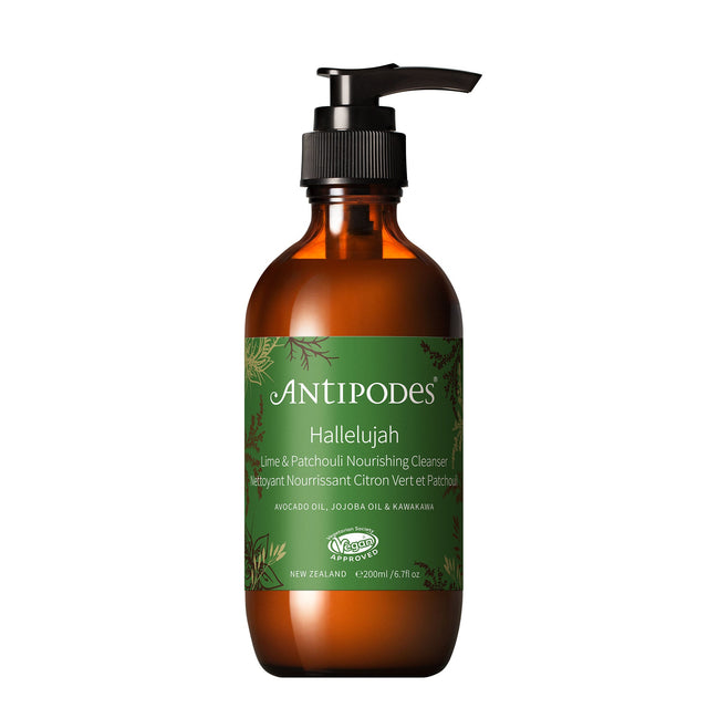Hallelujah Lime & Patchouli Nourishing Cleanser - mypure.co.uk
