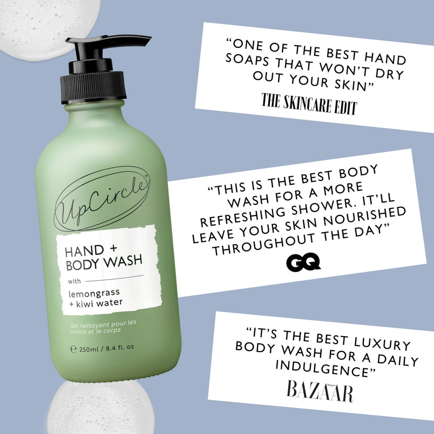 Hand & Body Wash | Lemongrass & Kiwi Water - mypure.co.uk