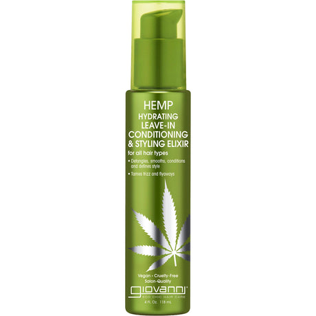Hemp Hydrating Leave In Conditioning Styling Elixir - mypure.co.uk