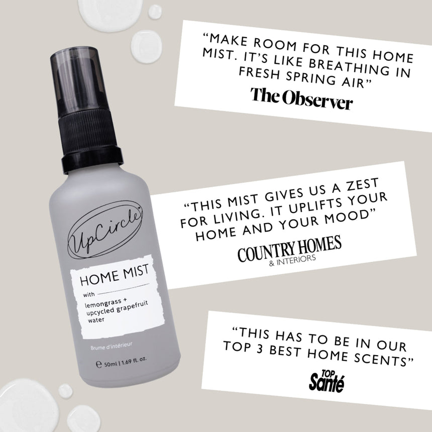 Home Mist | Lemongrass & Upcycled Grapefruit Water* - mypure.co.uk