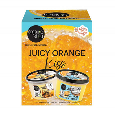 Juicy Orange Kiss Beauty Gift Set - mypure.co.uk