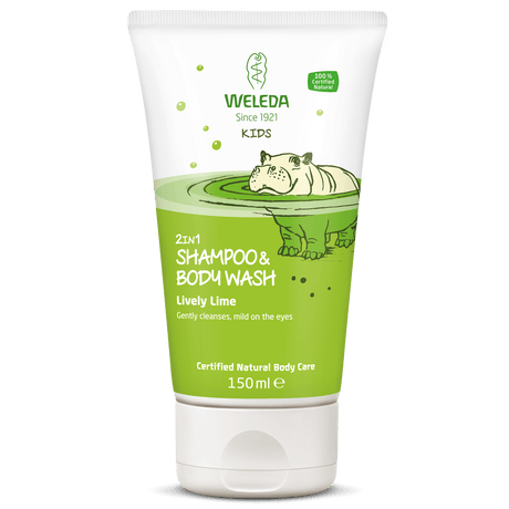 Kids 2 in 1 Lively Lime Shampoo & Body Wash - mypure.co.uk