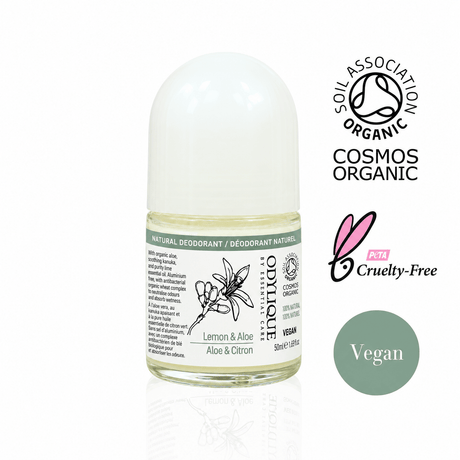 Lemon & Aloe Vera Natural Deodorant - mypure.co.uk