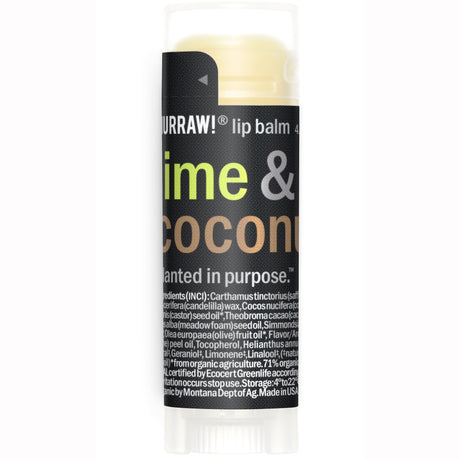 Lime & Coconut Lip Balm - mypure.co.uk