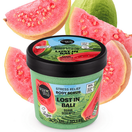 Lost in Bali Stress Relief Body Scrub | Guava Serenity - mypure.co.uk