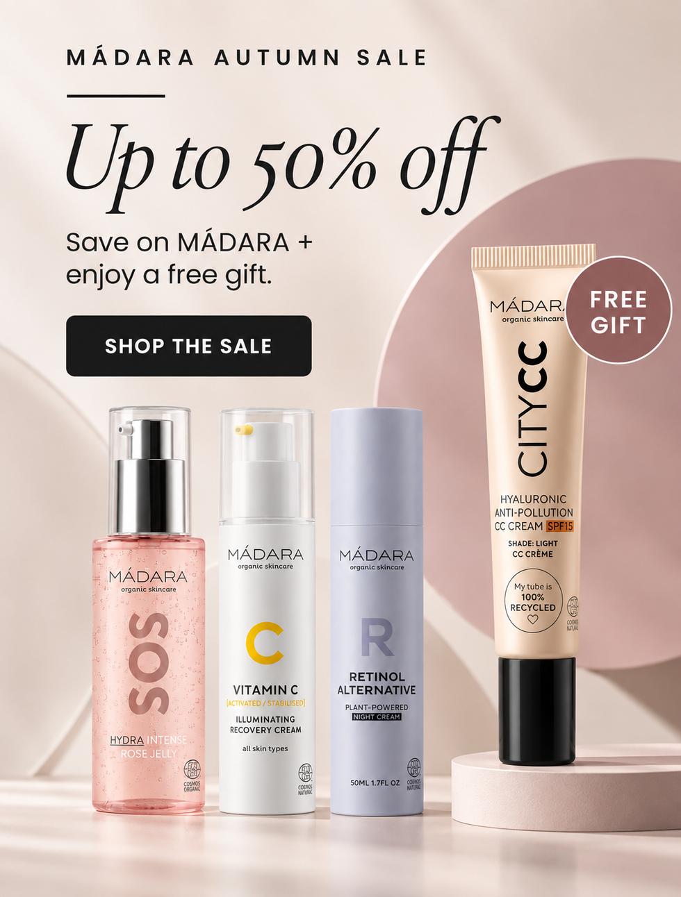 MADARA sale - up to 50% off