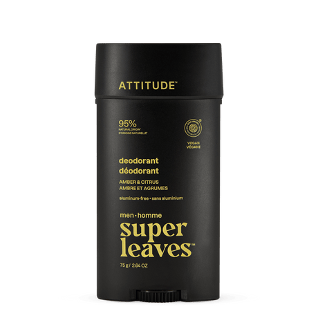 Men Body Deodorant | Amber & Citrus - mypure.co.uk