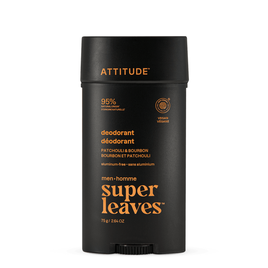 Men Body Deodorant | Patchouli & Bourbon - mypure.co.uk