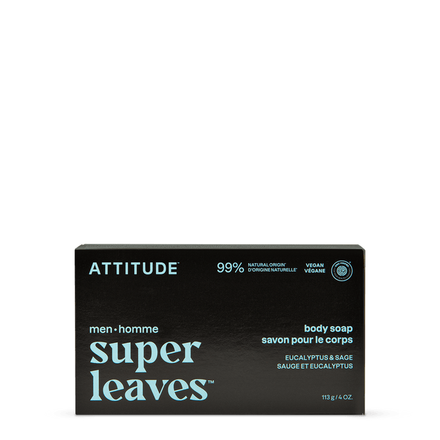 Mens Body Soap Eucalyptus & Sage - mypure.co.uk