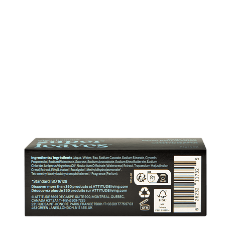 Mens Body Soap Eucalyptus & Sage - mypure.co.uk