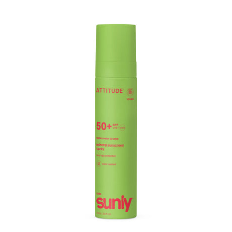 Mineral Sunscreen Spray Kids SPF50 Watermelon - mypure.co.uk