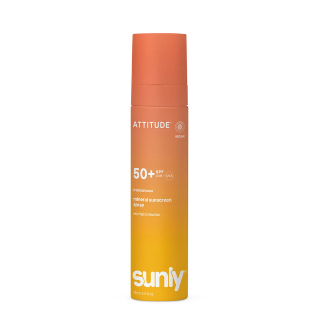 Mineral Sunscreen Spray SPF50 Coco Tropical - mypure.co.uk