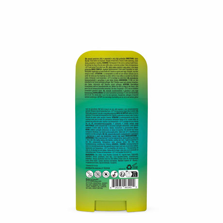 Mineral Sunscreen Stick Face & Body SPF 50 Unscented - mypure.co.uk