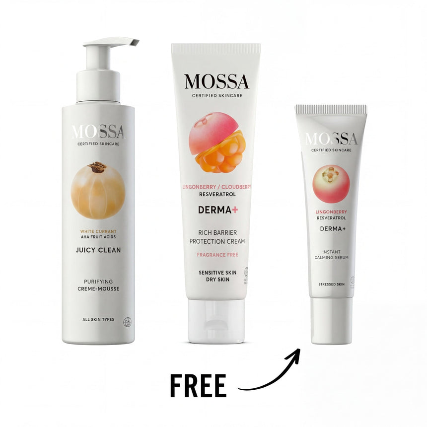 MOSSA Sensitive Skin Routine - mypure.co.uk