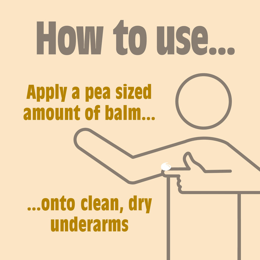 Natural Deodorant Balm | Amber & Sandalwood - mypure.co.uk