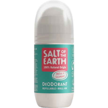 Natural Deodorant Refillable Roll - On | Melon & Cucumber - mypure.co.uk