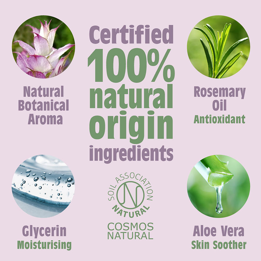 Natural Deodorant Refillable Spray | Clary Sage & Mint - mypure.co.uk