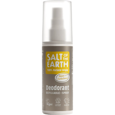 Natural Deodorant Spray | Amber & Sandalwood - mypure.co.uk