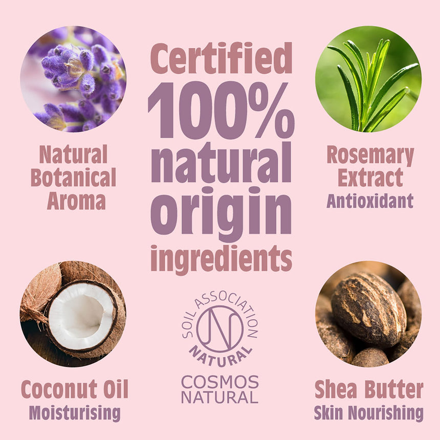 Natural Deodorant Stick | Lavender & Vanilla - mypure.co.uk