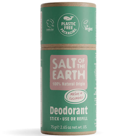 Natural Deodorant Stick | Melon & Cucumber - mypure.co.uk
