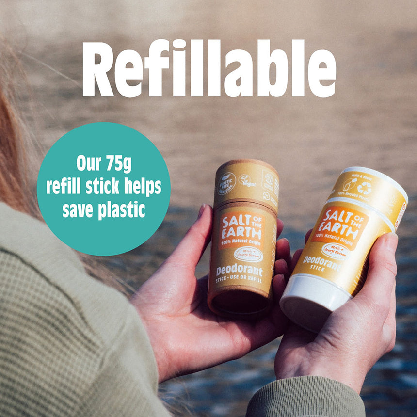 Natural Deodorant Stick | Unscented - mypure.co.uk