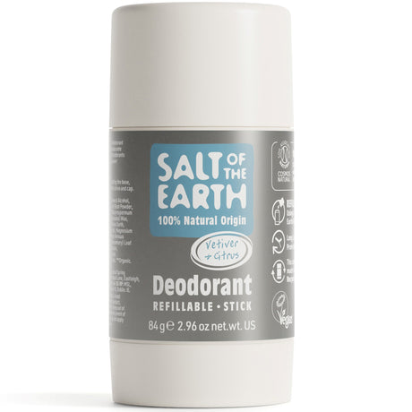 Natural Deodorant Stick | Vetiver & Citrus - mypure.co.uk