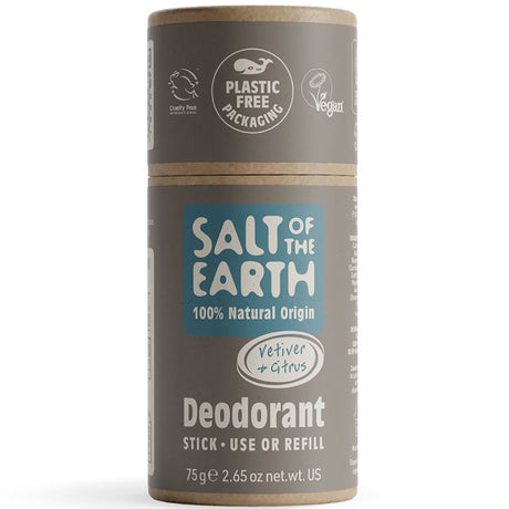 Natural Deodorant Stick | Vetiver & Citrus - mypure.co.uk