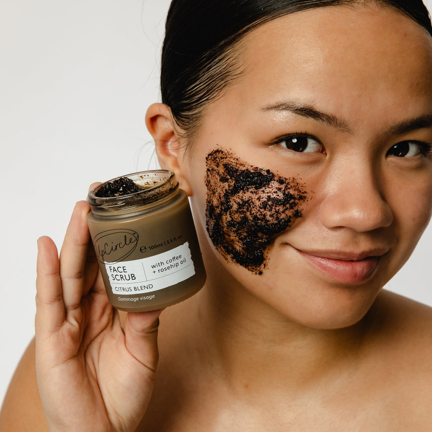 Natural Face Scrub | Citrus Blend for Dry Skin - mypure.co.uk