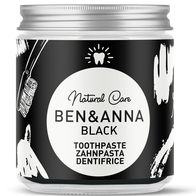 Natural Fluoride Free Toothpaste | Black with Activated Charcoal* - mypure.co.uk