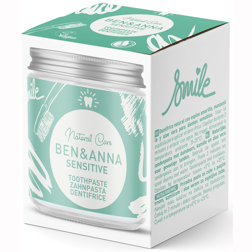 Natural Fluoride Free Toothpaste | Sensitive - mypure.co.uk