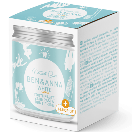 Natural Fluoride Toothpaste | White - mypure.co.uk