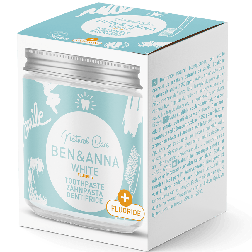 Natural Fluoride Toothpaste | White - mypure.co.uk