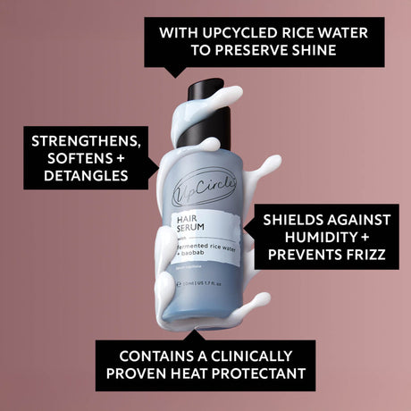 Natural Hair Serum | Fermented Rice Water & Baobab - mypure.co.uk