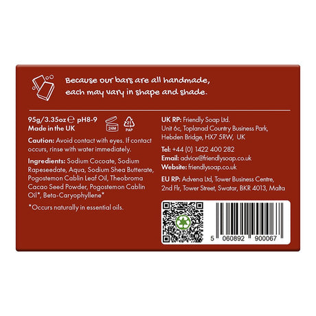 Natural Soap Bar | Patchouli - mypure.co.uk