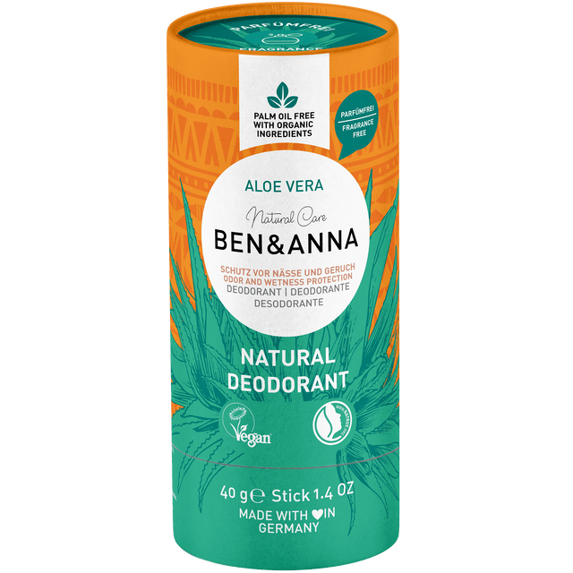 Natural Soda Deodorant Stick | Aloe Vera - mypure.co.uk