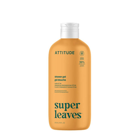 Orange & Eucalyptus Shower Gel - mypure.co.uk
