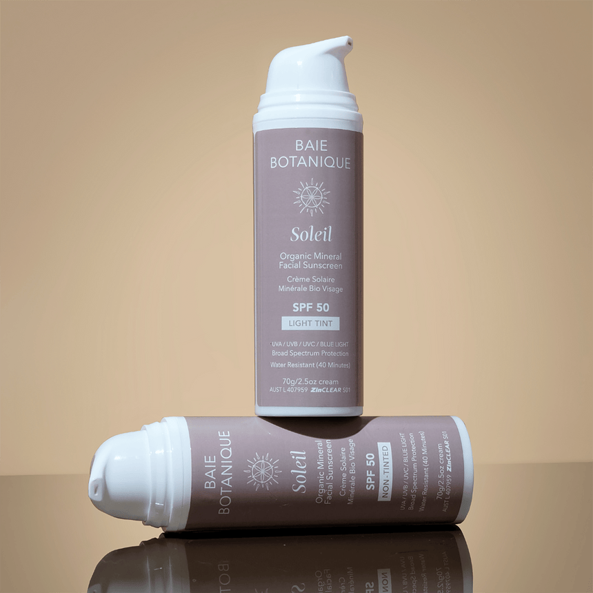 Organic Mineral Facial Sunscreen SPF 50 - mypure.co.uk