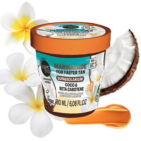 Paradise Found Body Marmalade For Faster Tan in the Sun & Solarium | With Coco & Beta Carotene - mypure.co.uk