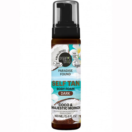 Paradise Found Self Tan Body Foam with Coco & Majestic Monoi - mypure.co.uk