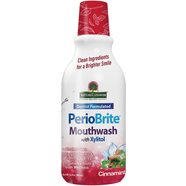 Periobrite Cinnamint Mouthwash - mypure.co.uk