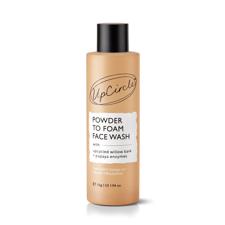 Powder To Foam Face Wash | Willow Bark + Papaya Enzymes - mypure.co.uk