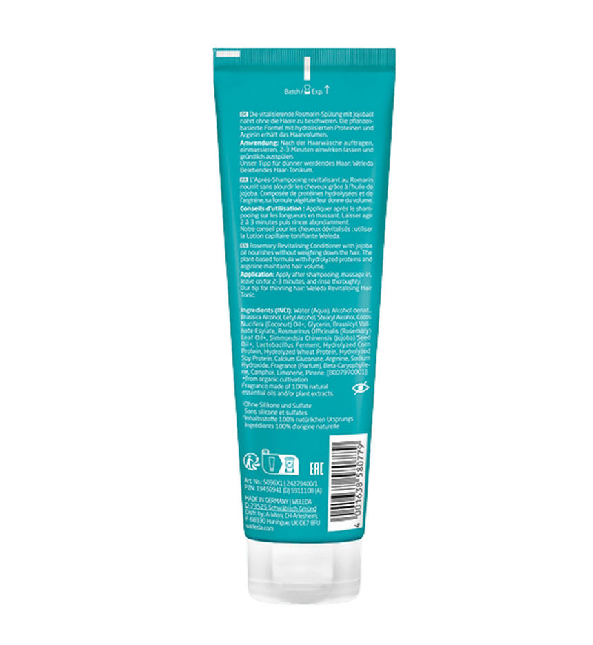 Rosemary Revitalising Conditioner - mypure.co.uk