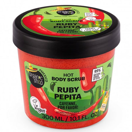 Ruby Pepita Hot Body Scrub | Cayenne, por favor! - mypure.co.uk