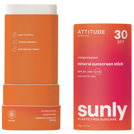 Sunscreen Body Stick 30 SPF | Orange Blossom - mypure.co.uk