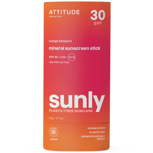 Sunscreen Body Stick 30 SPF | Orange Blossom - mypure.co.uk