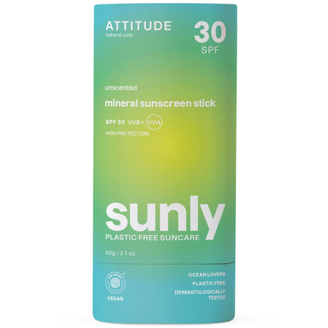 Sunscreen Body Stick 30 SPF | Unscented - mypure.co.uk