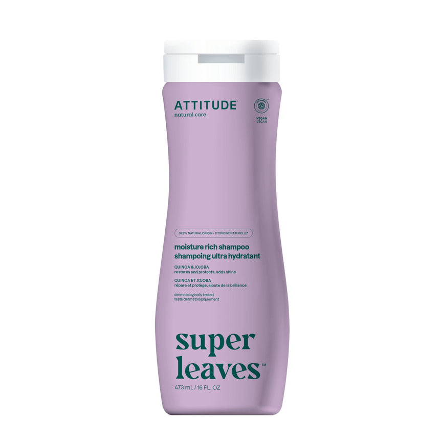 Super Leaves Shampoo Moisture Rich - mypure.co.uk